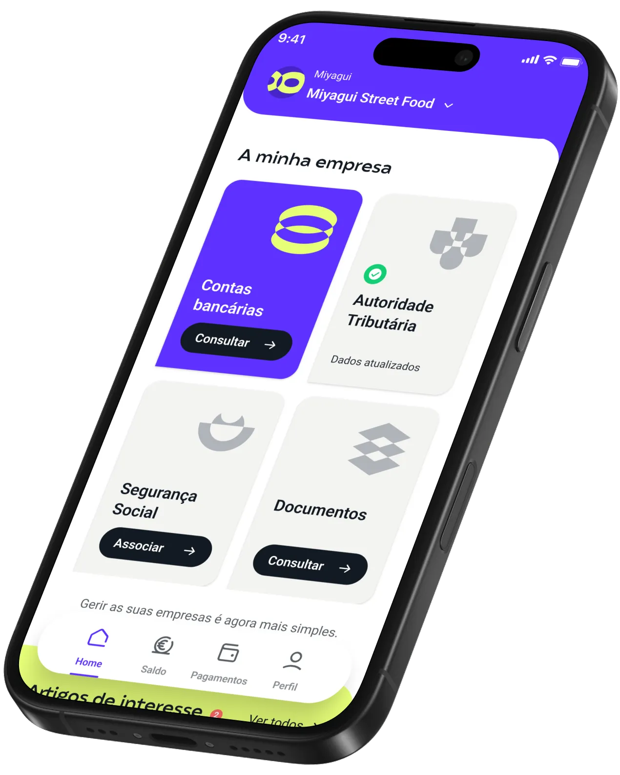 Ecrã de smartphones com a app Pulsoo no menu inicial.